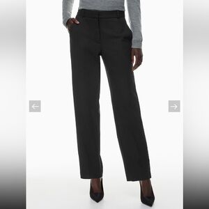 NWT Aritzia Black Women's Trousers Command Pant